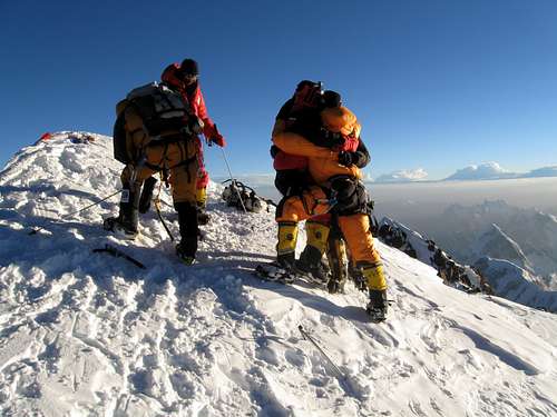 Norit Expedition on the summit