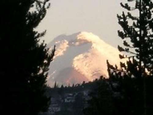Cotopaxi in evening light...