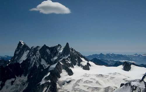Rochefort Ridge - Glacier du Géant