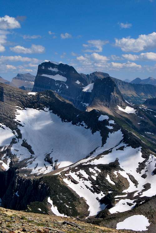 Mount Gould and Swiftcurrent Glacier