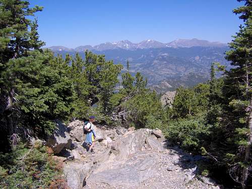 Janice Hikes the Twin Sisters Trail