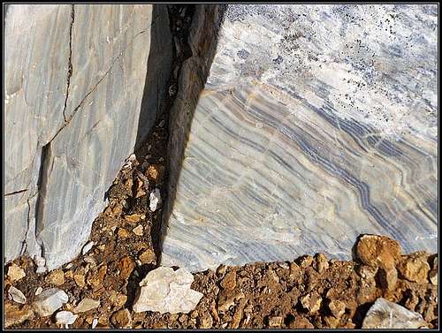 Marble on Grosse Kinigat / Monte Cavallino