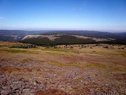 Looking north on the way to Bald Mountain