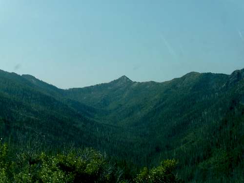 Rocky Knob over Middle Fork headwaters