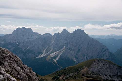 Monte Creta Forata, Creton di Tui and the two Sieras