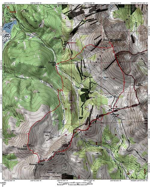 LaBoreas Pass Map