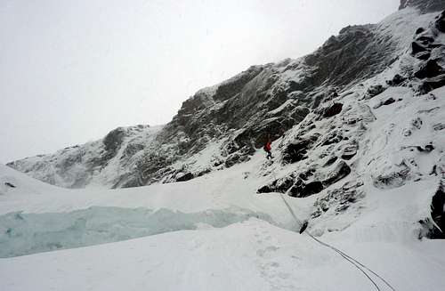 Descending Nevado Churup
