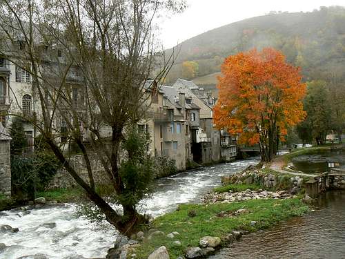 Autumnal colours in the Pyrenees (Arreau)