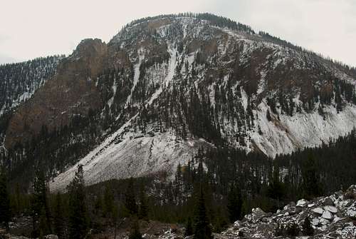 The North Face of Bunsen Peak