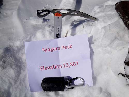 Niagara Peak North Face