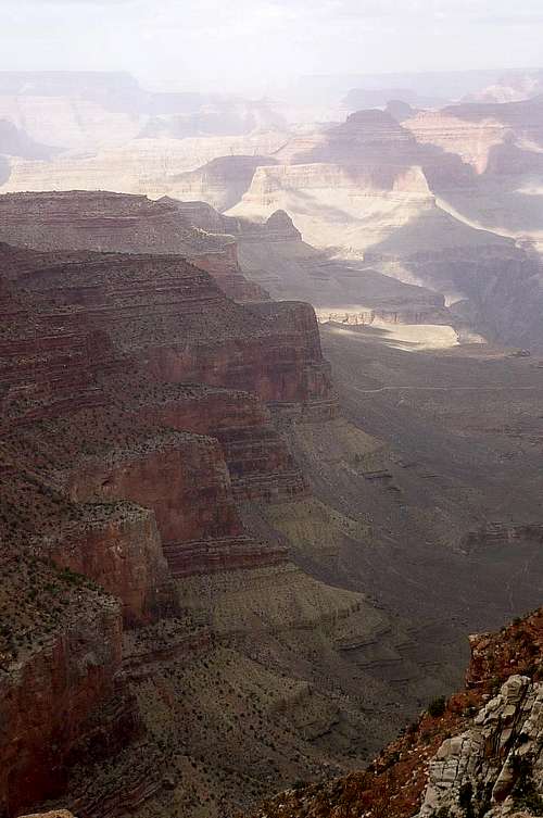 View from just below the rim