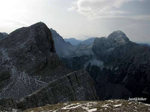 View from Mala Mojstrovka (2.332m)