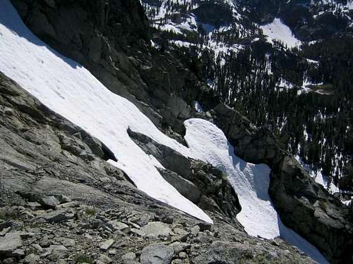 Looking back to the notch...