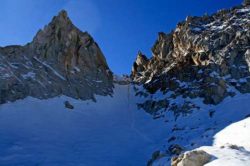 Cleaver Peak and Glacier Col