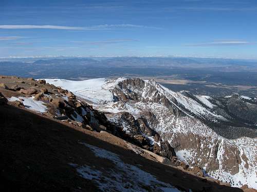 Another View NW from Pikes Peak