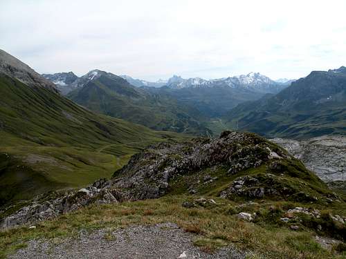 View towards the south from the Rüfikopf