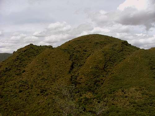 Cerro Pondoña summit.