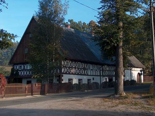 Rudawy Janowickie, old house in Bukowiec