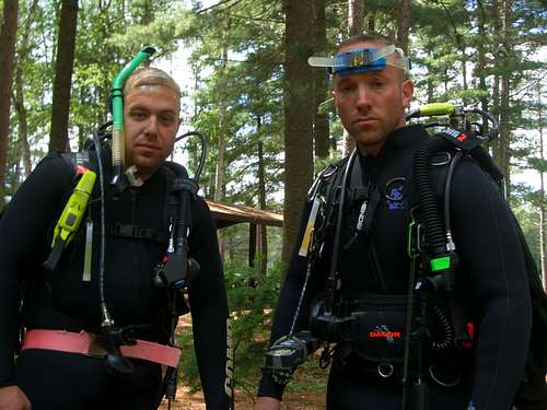 Recovery diving in Adirondack Park NY