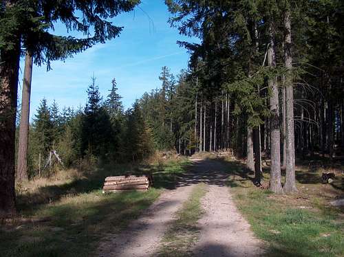 Trail in Rudawy Janowickie