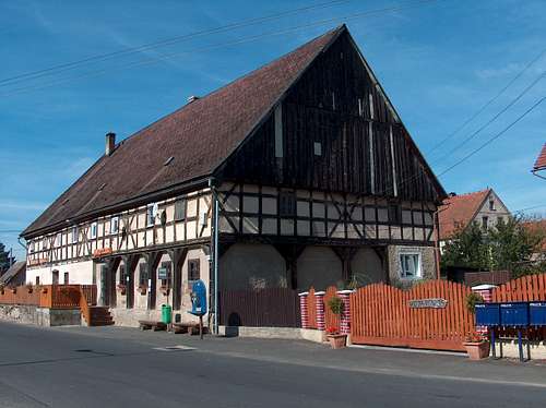 Wojanów's old inn, in Rudawy Janowickie