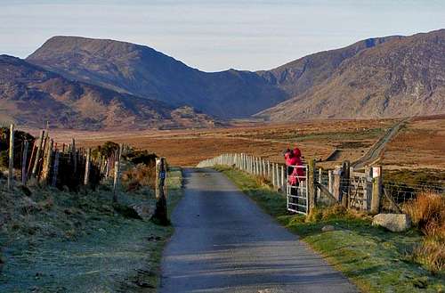 With Lolli in Snowdonia