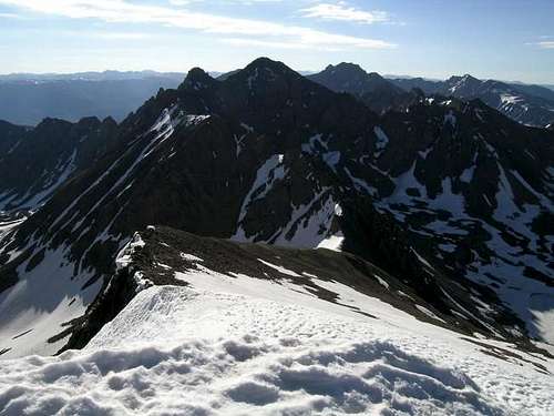 Mount Valhalla (center) from...