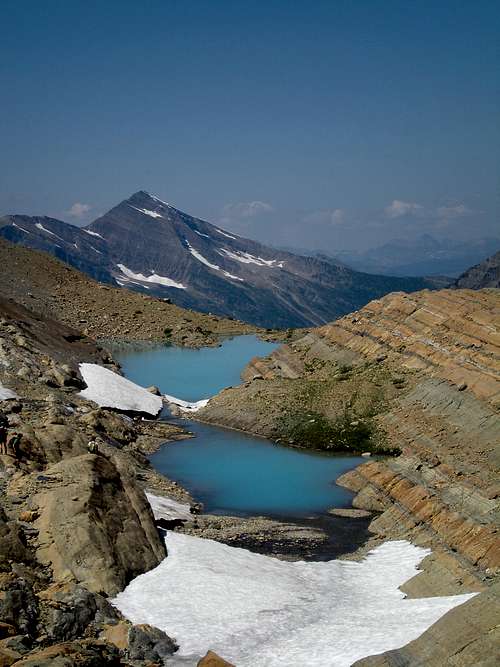 Melt Ponds in the Sperry Glacier Basin