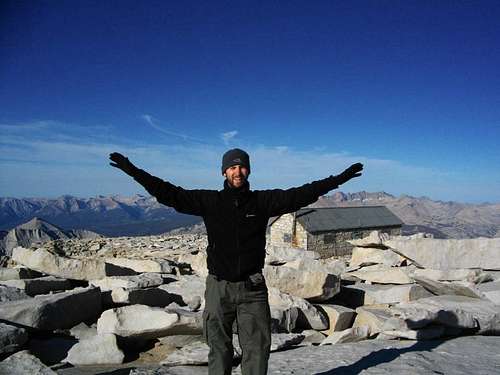 Me on the summit of Mount Whitney