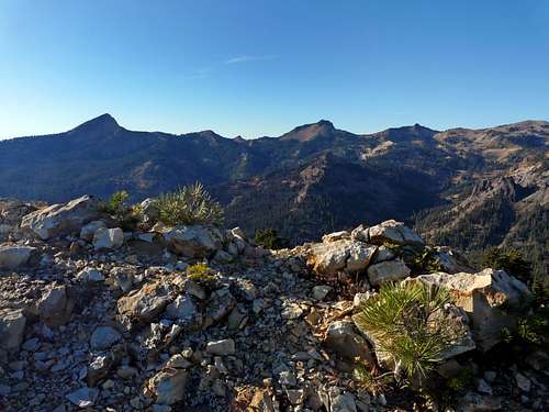 Brokeoff Mtn. and Mt. Diller from Mt. Conard