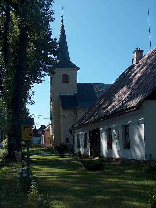 Mountain village of Rejvíz