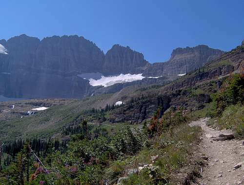 Trail to Ginnell Glacier