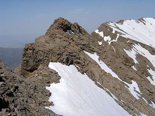 Gendarmes and Point 4010 m