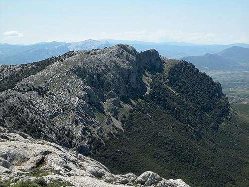 Monte Turuddo, seen from...