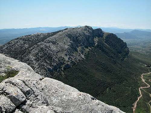 Monte Turuddo via Janna Nurai