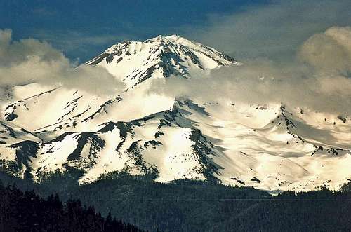 Mt. Shasta from the west