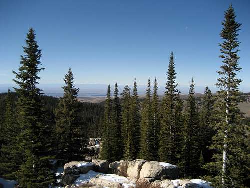 Summit view west