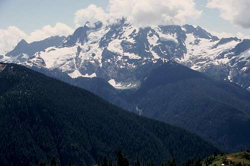 Mount Shuksan from the Goat Mountain Trail