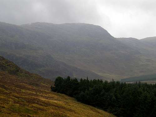 Rhinns of Kells ridge from Meikle Lump