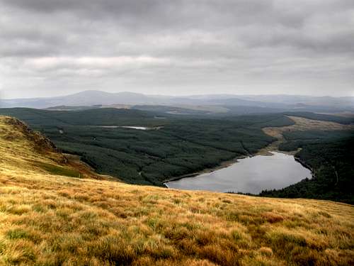 Loch Harrow and Cairnsmore of Carsphairn