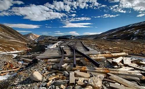 Mt.Sherman, Railroad to nowhere