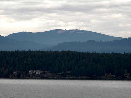 South Chilco Mountain From Hayden Lake