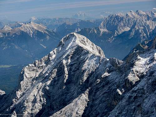 Alpspitze From Zugspitze