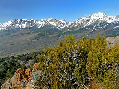 Southwest from Williams Butte