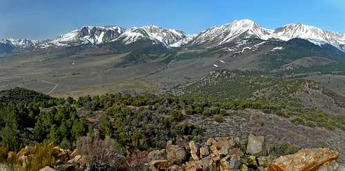 Southwest pano from Williams Butte