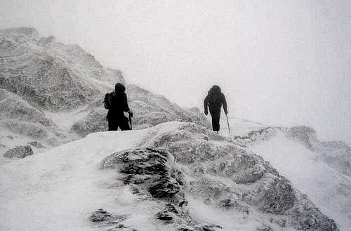 Approaching  Summit of Snowdon