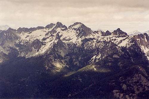 Pinnacle Mountain (the larger...