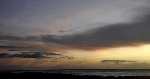 Sunset on Oahu