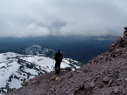 Above the clouds on Lassen 6/2009