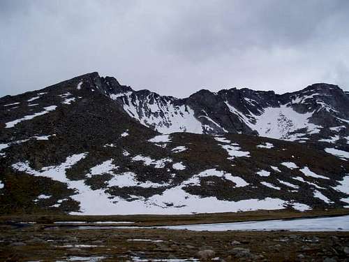 Mount Evans from Summit Lake....
